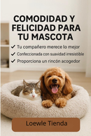 🐾 Cama Antiestrés: El Refugio Perfecto para tu Mascota 😍
