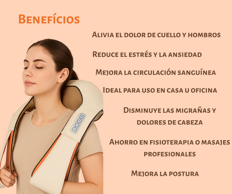 MASAJEADOR CERVICAL INTELIGENTE